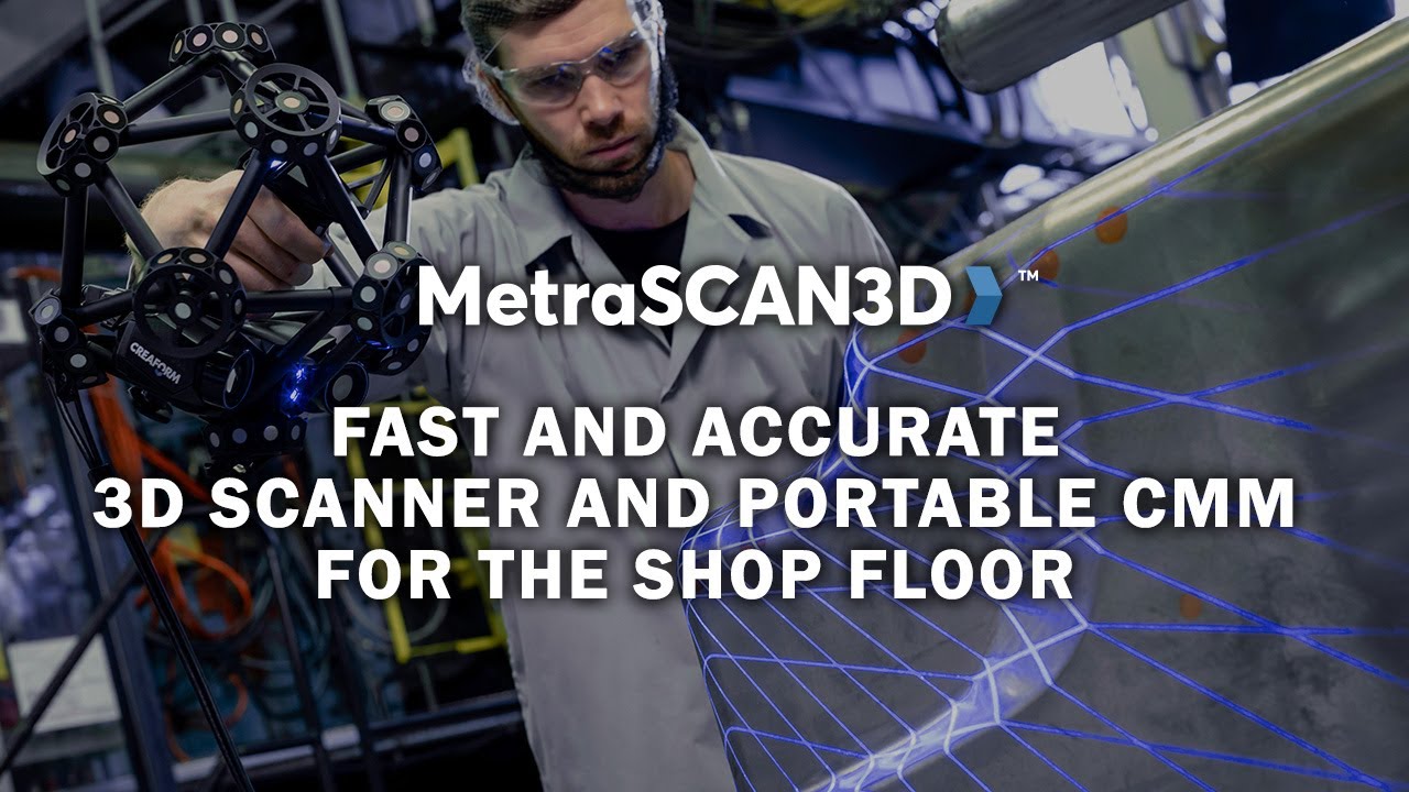 MetraSCAN BLACK: The latest 3D scanner and portable CMM innovation