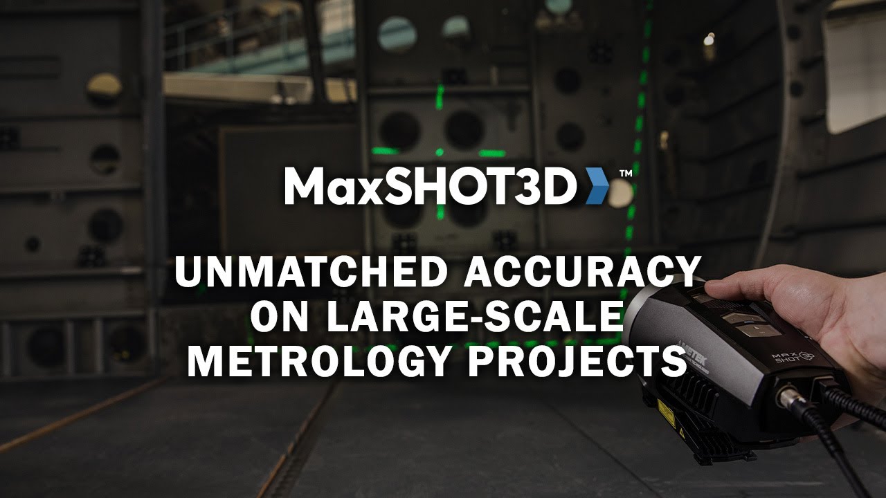 Optical Coordinate Measuring System: MaxSHOT 3D