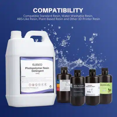 4th Dimension S.A - 3D Printing Experts - ELEGOO Photopolymer Resin Detergent 5KG