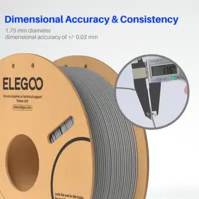 4th Dimension S.A - 3D Printing Experts - ELEGOO PLA Filament 1.75mm Colored 1KG