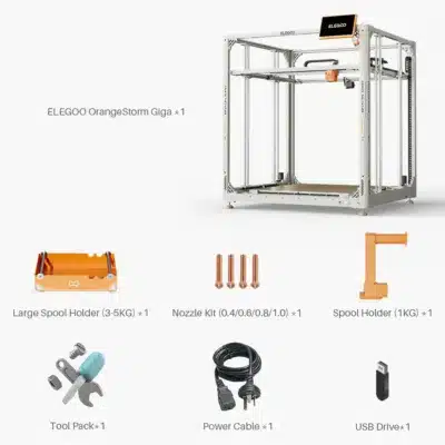 ELEGOO OrangeStorm Giga 4 4th Dimension S.A - 3D Printing Experts - ELEGOO OrangeStorm Giga