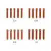 4th Dimension S.A - 3D Printing Experts - ELEGOO OrangeStorm Giga Nozzle Pack (20PCS)