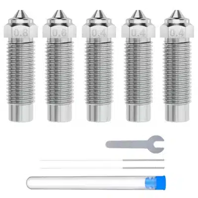 ELEGOO Neptune 4 Max / 4 Plus Multi-size Hardened Steel Nozzle Kit