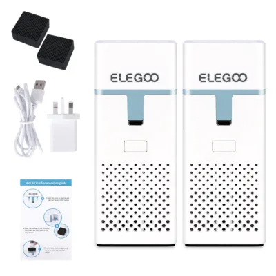 4th Dimension S.A - 3D Printing Experts - ELEGOO Mini Air Purifier 2 Pcs
