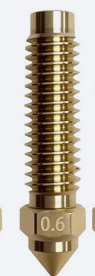ELEGOO Centauri Carbon Hardened-brass Nozzle 0.6mm